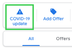 how to add covid 19 update